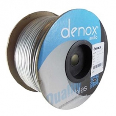 Denox DNX-MIC 022/ Siyah Stereo Sinyal Mikrofon Kablosu 100 Metre