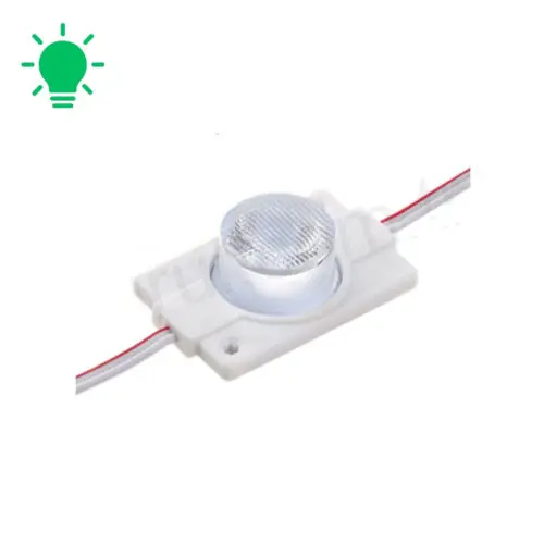 1.5 Watt Yeşil Dik Açı Mercekli Modül Led 12 Volt