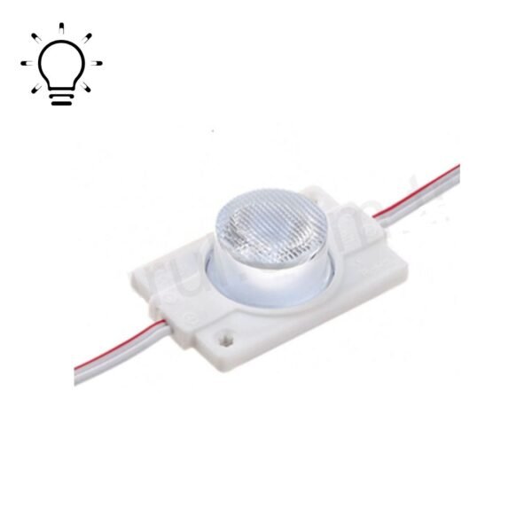 1.5 Watt Beyaz Dik Açı Mercekli Modül Led 12 Volt