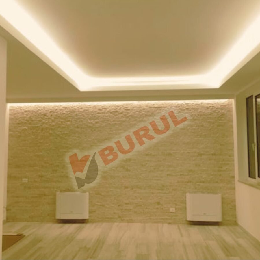 25 Metre Gün Işığı Led Işık Seti Gizli Tavan Işık Bandı Aydınlatma Ev Oda Salon TV Ünitesi Mutfak SB-6555 - Görsel 6