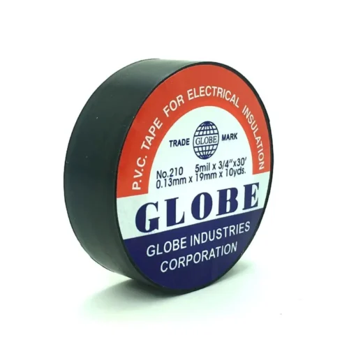 Globe İzole Elektrik Bantı Siyah