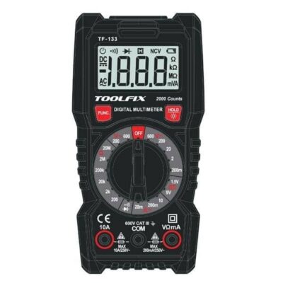 Toolfix Tf-133 Ac-Dc Dijital Multimetre Ölçü Aleti