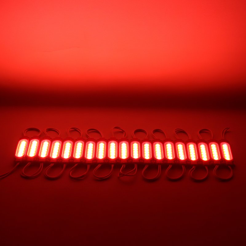 2w Cob Kırmızı Reklamcı Modül Led Parmak Led Lamba 12 Volt - Görsel 2