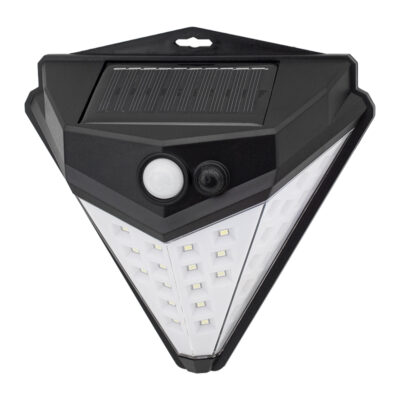 40 Led'Li 120* 5 Mt Görüş Açısı Solar Üçgen Tip Işıldak Fener
