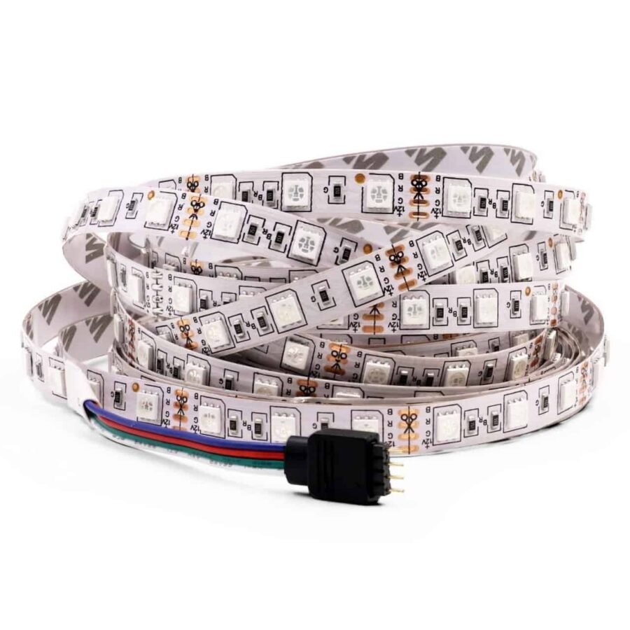 Rgb Şerit Led Işık Dış Ortam 12 Volt 5 Metre - Görsel 2