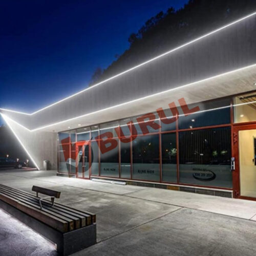 SB-6509 2 Metre Beyaz Işık Neon Led Şerit Dış Mekan Silikonlu Esnek Dekoratif Aydınlatma 220v Fişli - Görsel 3