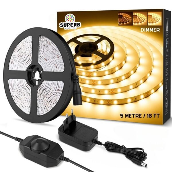 5 Metre Dimmer Anahtarlı Gün Işığı Şerit Led Seti SB-6513