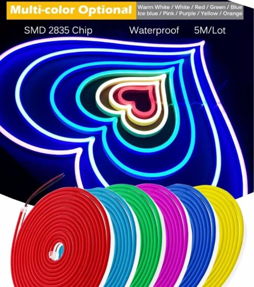 Neon Şerit Led Işık 12v 10 Metre - Görsel 3
