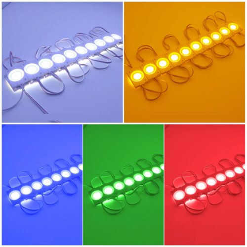 2.4 Watt Yeşil Cob modül Led 12 Volt - Görsel 3