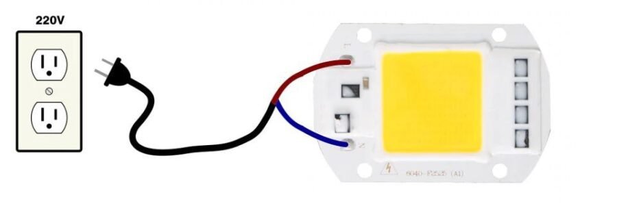 50 Watt Pembe Full Spectrum Grow Light 220v Cob Projektör Led - Görsel 2