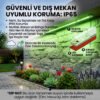 Şerit LED Yeşil 220V Yüksek Parlaklık, 120 LED/m, Tak Çalıştır, Fişli Anahtarlı, Silikonlu İç/Dış Mekan, Yapışkanlı, Mutfak, Tezgah Altı, Mobilya, Asma Tavan, Bahçe, SB-6508 - Görsel 4