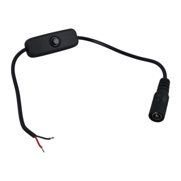 Anahtarlı Dc Kablo 30 Cm 5.5*2.5 Uç IC-192B