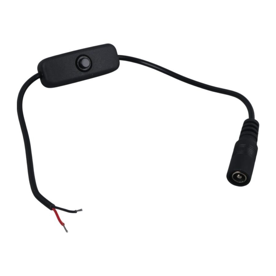 Anahtarlı Dc Kablo 30 Cm 5.5*2.5 Uç IC-192B