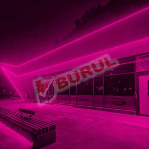 SB-6509 3 Metre Pembe Işık Neon Led Şerit Dış Mekan Silikonlu Esnek Dekoratif Aydınlatma 220v Fişli - Görsel 4
