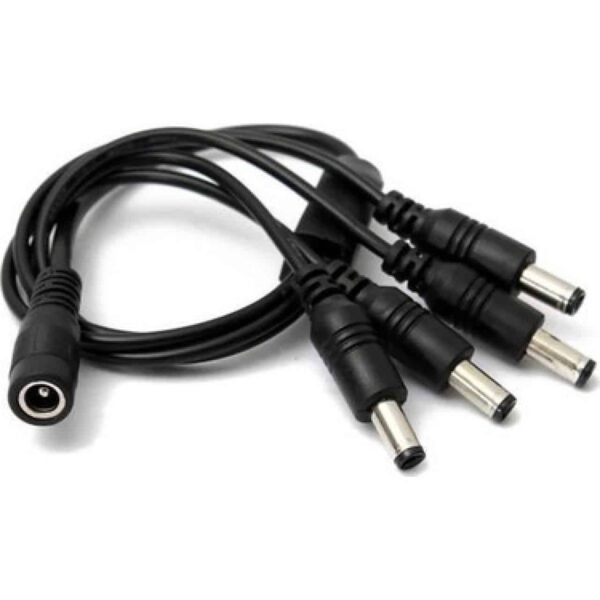 Adaptör Jack Ucu Çoklayıcı 1 x 4 - 5.5*2.5 DC