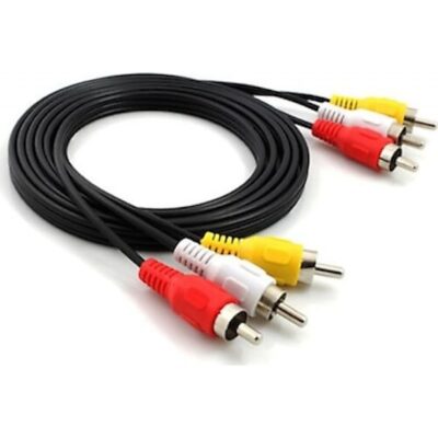 3 RCA + 3 RCA 1.5 METRE STANDART RCA KABLO