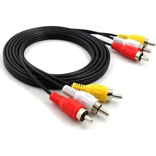 3 RCA + 3 RCA 1.5 METRE STANDART RCA KABLO