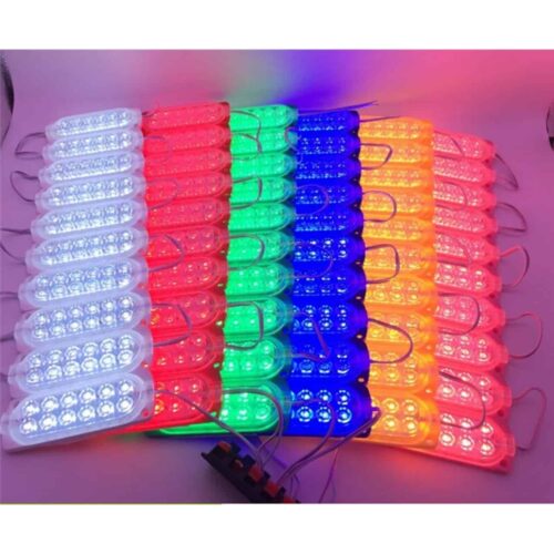 Mercekli 12 Led 2.4 Watt Modül Led Beyaz 12 Volt - Görsel 3