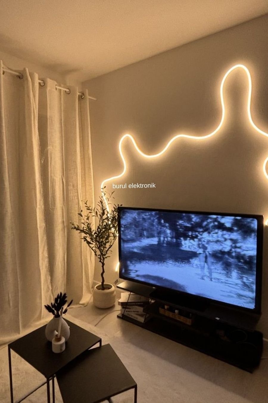 2.5 Metre Sese Duyarlı ve Kumandalı Rgb Neon Led SB-6561 - Görsel 9