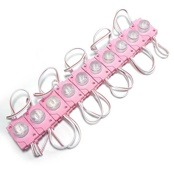 1.5w Dik Açı Mercekli Pembe Reklamcı Modül Led Parmak Led Lamba 12 Volt