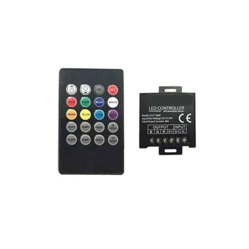 RGB Led Kumanda ve Kontrol Modülü 36 Amper