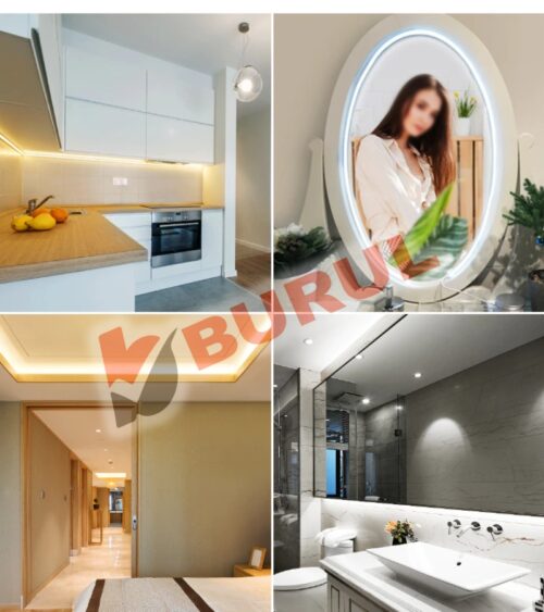 SB-6535 5 Metre Gün Işığı Esnek Neon Led Şerit Butonlu Dekoratif Aydınlatma Seti - Görsel 5