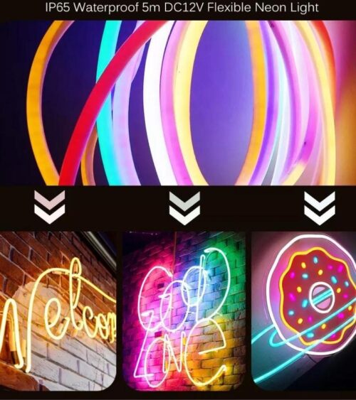 Neon Şerit Led Işık 12v 10 Metre - Görsel 4