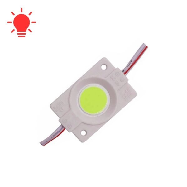 2.4 Watt Kırmızı Cob modül Led 12 Volt