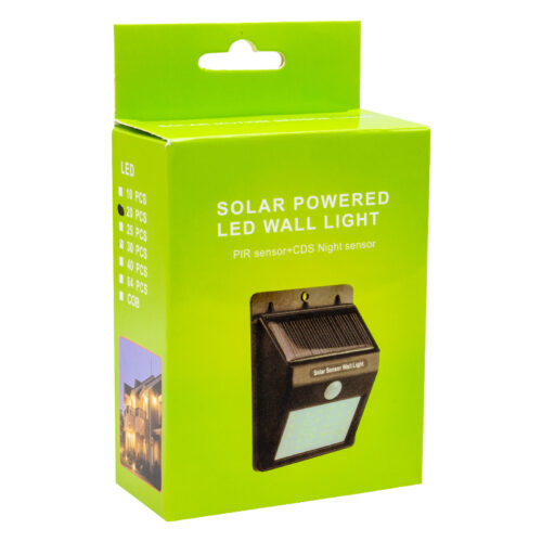Solar Sensörlü Duvar Tipi 20 Ledli Duvar Aplik - Görsel 2