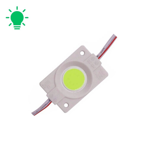 2.4 Watt Yeşil Cob modül Led 12 Volt