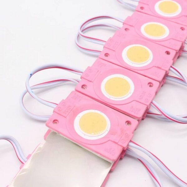 2.4w Pembe Reklamcı Modül Led Parmak Led Lamba 12 Volt
