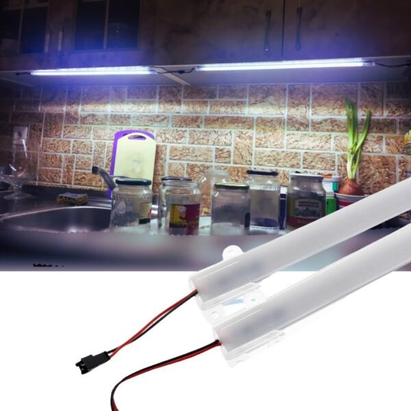 SB-6554 2 Adet 50 Cm 220v Opak Çubuk Bar Led Beyaz Işık