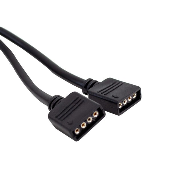 Alternative view of Rgb Led Bağlantı 4 Pin Dişi Jumperli - 2 x 4 Pin Dişi Jumperlı Y Kablo