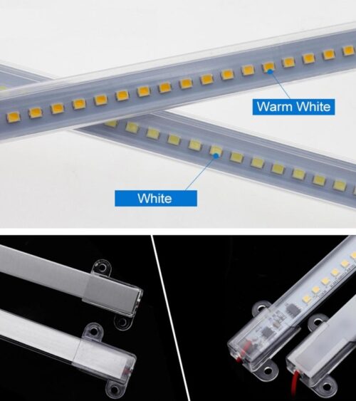 Superb Pvc Kasalı Metal Taban Yüksek Lümen Çubuk Led Işık 25-50-75-100 Cm 12v - Görsel 3