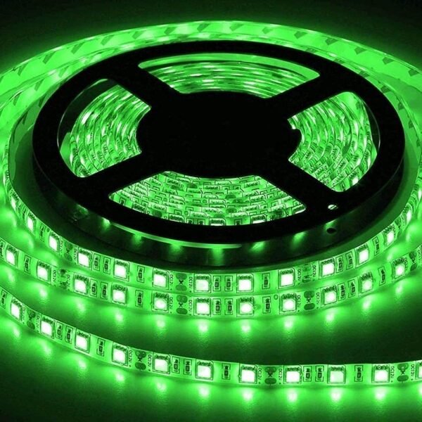 4040 Çip Şerit Led Yeşil 12v İç Mekan 5 Metre