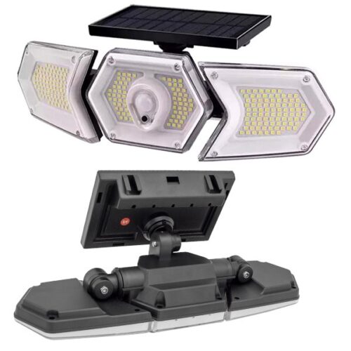 Sensörlü Solar Güneş Enerjilı 254 Smd Ledli 3 Modlu Beyaz Induksıyon Lambası - Görsel 3