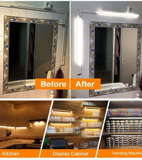 Superb Pvc Kasalı Metal Taban Yüksek Lümen Çubuk Led Işık 25-50-75-100 Cm 12v - Görsel 6
