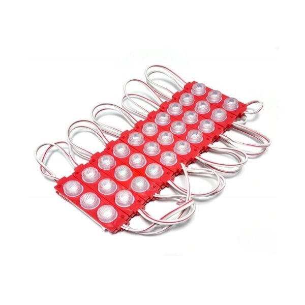 3w Dik Açı Mercekli Kırmızı Reklamcı Modül Led Parmak Led Lamba 12 Volt