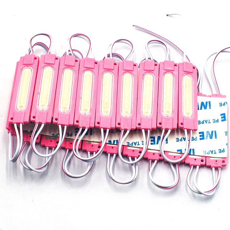 2w Cob Pembe Reklamcı Modül Led Parmak Led Lamba 12 Volt