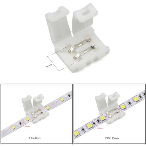 Şerit Led Ara Birleştirme Aparatı 2 Pin