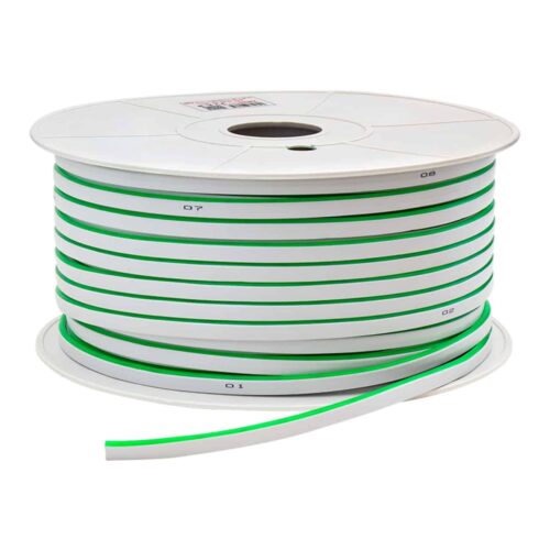 Neon Şerit Led 12 Volt Yeşil 50 Metre