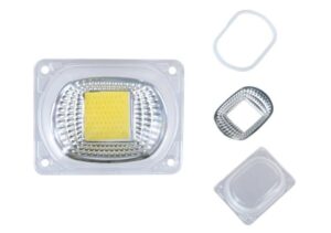 Lens Reflektör Led Projektör Cob Led Plastik Çerçeve