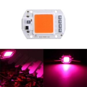 50 Watt Pembe Full Spectrum Grow Light 220v Cob Projektör Led