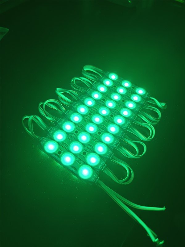 1.5w Yeşil Reklamcı Modül Led Parmak Led Lamba 12 Volt - Görsel 2