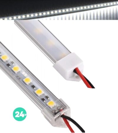 Superb Metal Kasalı Şerit Led Işık 50-100 Cm 24v