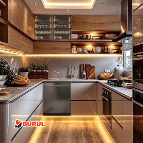 SB-6557 5 Metre Gün Işığı Şerit Led Işık Dimmer Kumandalı Mutfak Tezgah Çalışma Masası Raf Işık - Görsel 7
