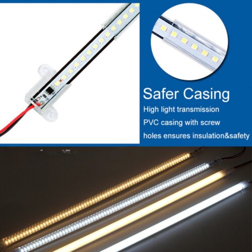SB-6553 2 Adet 50 Cm 220v Opak Çubuk Bar Led Gün Işığı ve Butonlu Fiş - Görsel 6