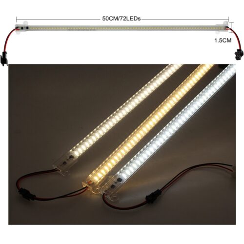 SB-6553 2 Adet 50 Cm 220v Opak Çubuk Bar Led Gün Işığı ve Butonlu Fiş - Görsel 5