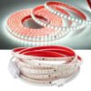 Şerit LED Beyaz 220V Yüksek Parlaklık, 120 LED/m, Tak Çalıştır, Fişli Anahtarlı, Silikonlu İç/Dış Mekan, Yapışkanlı, Mutfak, Tezgah Altı, Mobilya, Asma Tavan, Bahçe, SB-6508