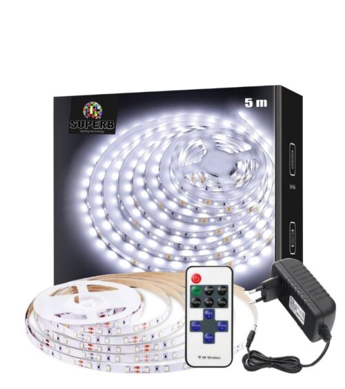 Superb Şerit Led Işık Aydınlatma Seti Kumandalı